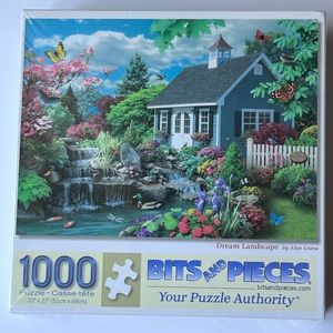 Bits and Pieces - 1000 Piece Jigsaw Puzzle for Adults - Dream Landscape unopened